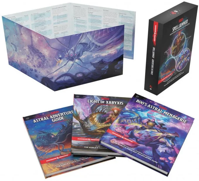 D&D Dungeons & Dragons Spelljammer Adventures in Space Hardcover
