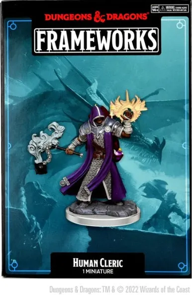 D&D Frameworks Human Cleric Male