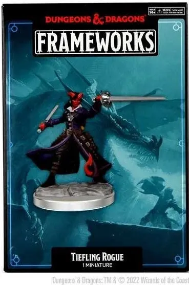 D&D Frameworks Tiefling Rogue Female