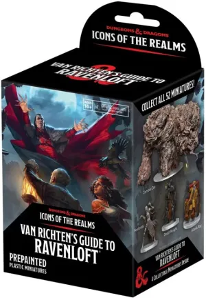 D&D Icons of the Realms Miniatures Van Richtens Guide to Ravenloft Booster