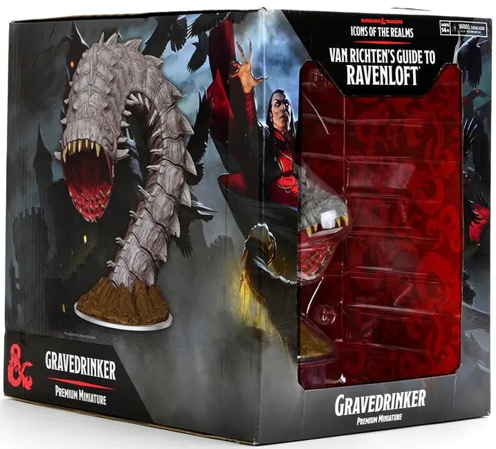 D&D Icons of the Realms Miniatures Van Richtens Guide to Ravenloft Gravedrinker