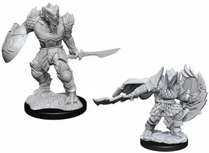 D&D Nolzurs Marvelous Unpainted Miniatures Dragonborn Fighter Male