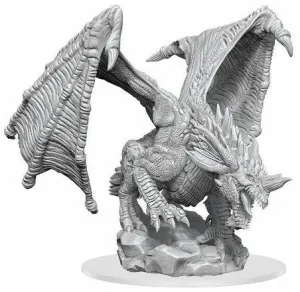D&D Nolzurs Marvelous Unpainted Miniatures Young Blue Dragon