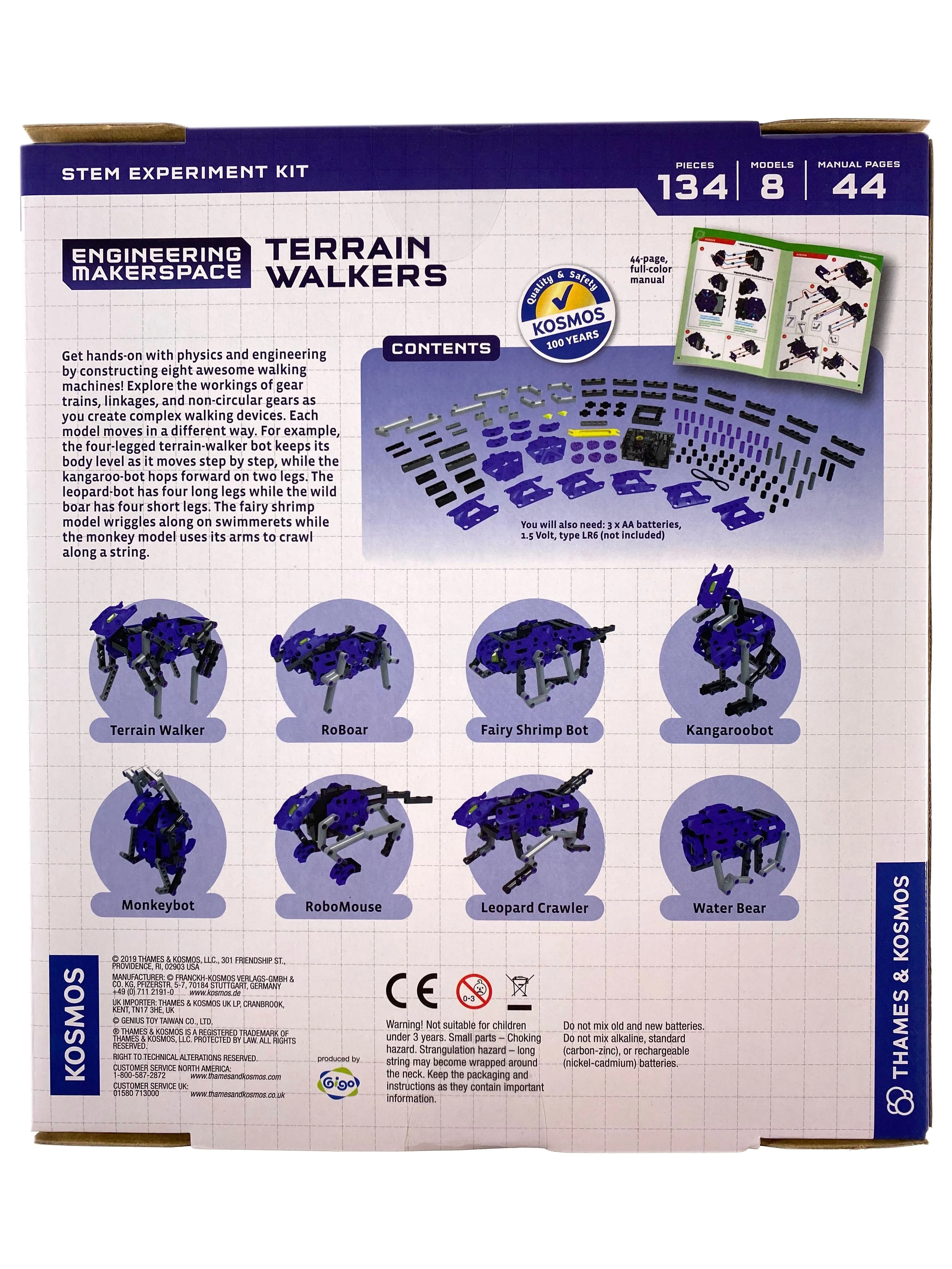 Engineering Makerspace - Terrain Walkers