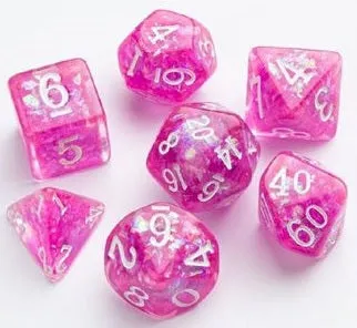 Gamegenic Candy-like Series - Rasberry - RPG Dice Set (7pcs)