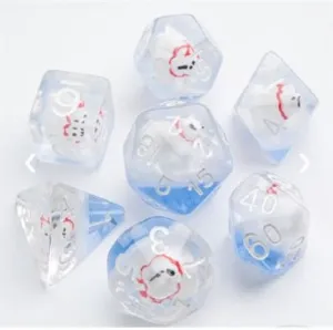 Gamegenic Embraced Series - Polar Bear - RPG Dice Set (7pcs)