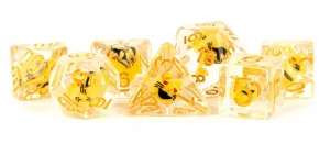 MDG Resin 16mm Poly Dice Set - Cat Dice