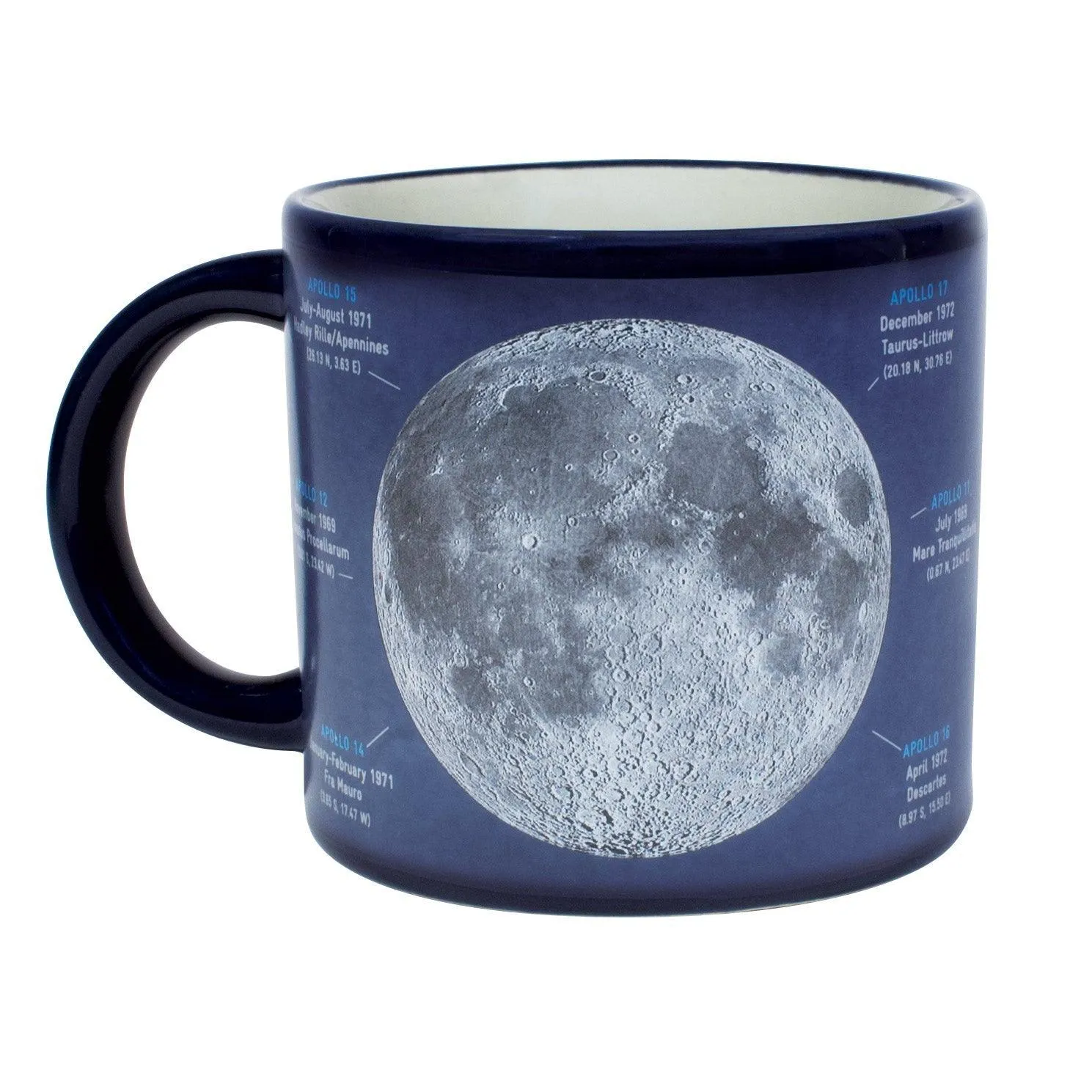 Moon Mug - Color Changing Mug with Astronaut Footprint Inside