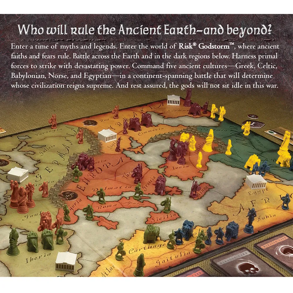 Renegade Game Studios Risk: Godstorm - Mythological Board Game for Ages 10 