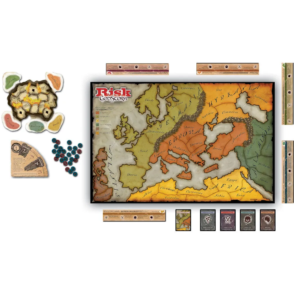Renegade Game Studios Risk: Godstorm - Mythological Board Game for Ages 10 