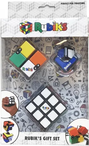 Rubiks Gift Set (Includes Squishy Cube, Infinity Cube and Spin Cublet)