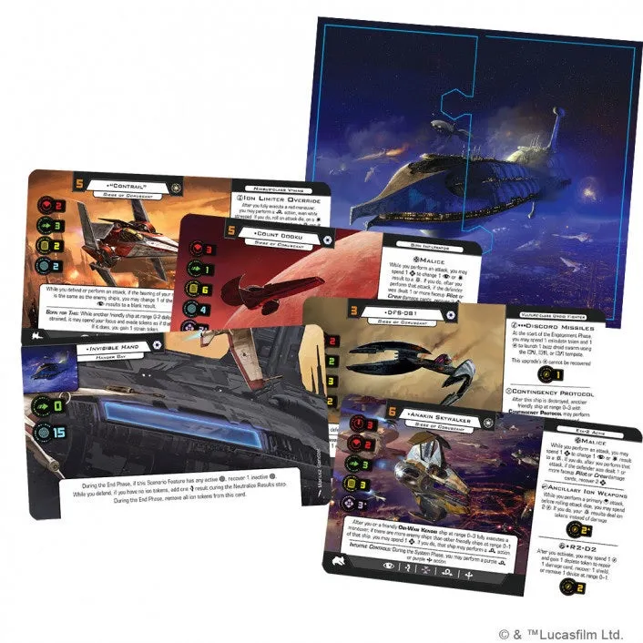 Star Wars X-Wing 2nd Edition Siege of Corusant