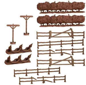 Terrain Crate: Battlefield Fences and Hedgerows