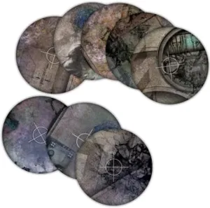 TerrainCrate Grim Battlefield Objective Templates