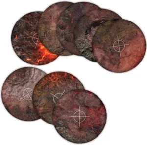 TerrainCrate Hellscape Objective Templates
