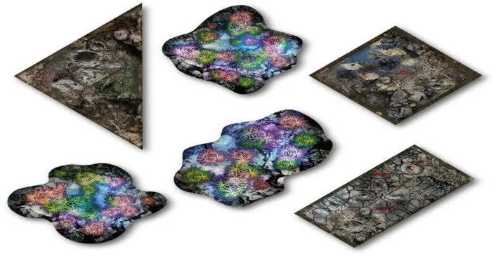 TerrainCrate Sci-fi Gaming Neoprene Templates