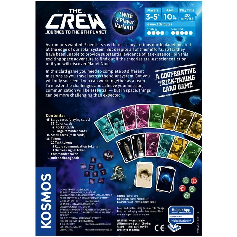THE CREW: THE QUEST FOR PLANET NINE
