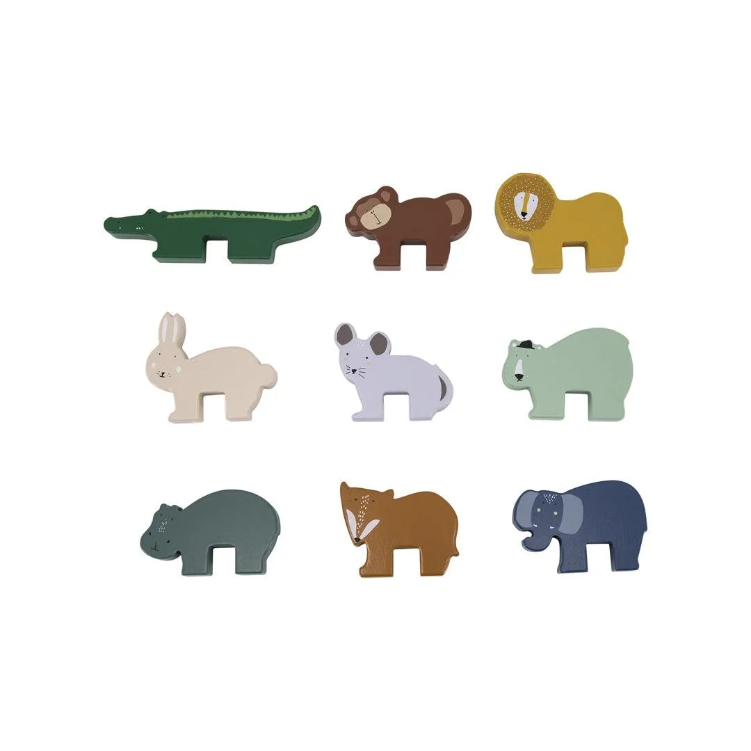 Trixie Wooden Animal Stacking Game