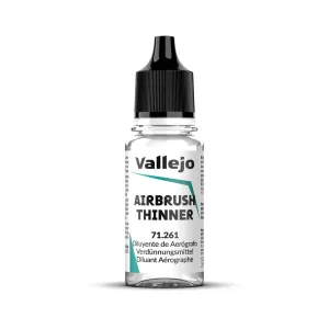 Vallejo Airbrush Thinner 18ml Acrylic Paint - New Formulation AV71261