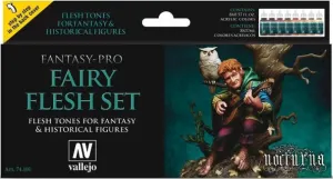 Vallejo Game Colour Fairy Flesh 8 Colour Set
