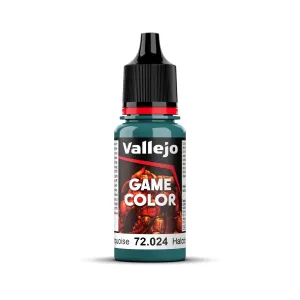 Vallejo Game Colour Turquoise 18ml Acrylic Paint - New Formulation AV72024