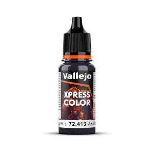 Vallejo Game Colour Xpress Color Omega Blue 18ml Acrylic Paint - New Formulation AV72413