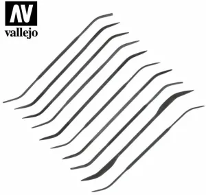 Vallejo Hobby Tools Budget riffler file set (10)